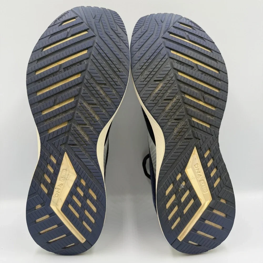Brooks Levitate 4 Men's Size 11 D Blue White‎ Running Sneaker Shoes 1103451D439